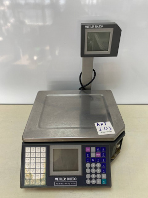 Весы настольные с термопечатью Mettler Toledo Tiger. А203