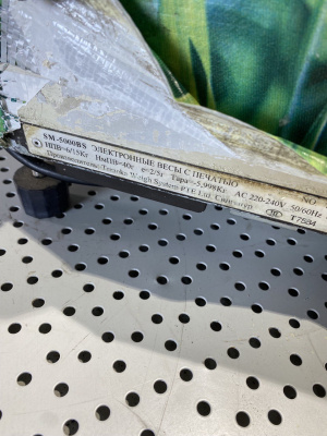 Весы с печатью  DIGI SM5000BS. 2066