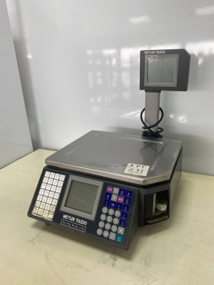 Весы настольные с термопечатью Mettler Toledo Tiger. А231