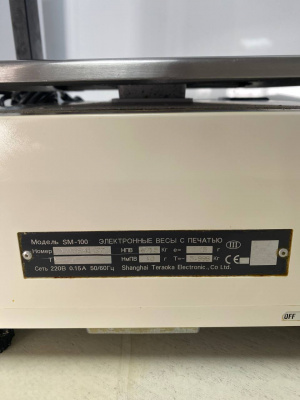 Весы с печатью DIGI SM-100 Р. А213