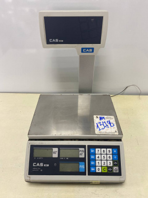 Торговые весы CAS ER JR-15CBU. А1378