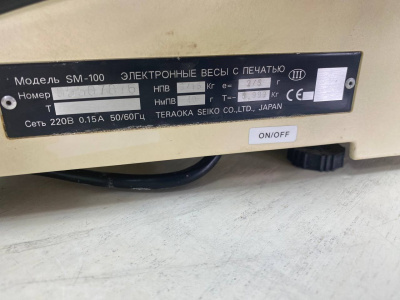 Весы с печатью DIGI SM-100. А926