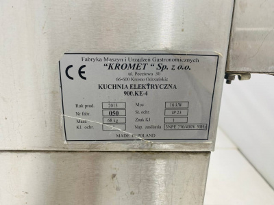 Плита электрическая 4-х конфорочная KROMET 900-KE-4. А2142
