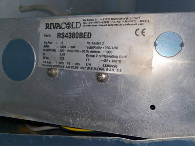 Воздухоохладитель Rivacold RS 4380 BED. А1583