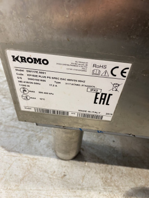 Машина посудомоечная KROMO  DW117E.s001. , 1896