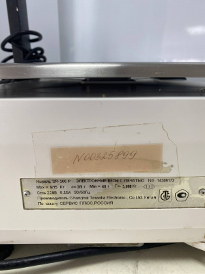 Весы с печатью DIGI SM-100 Р. А181