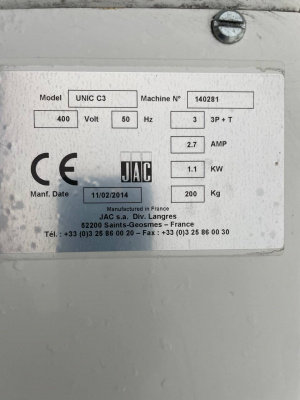 ШКАФ ПРЕДВАРИТЕЛЬНОЙ РАССТОЙКИ JAC MB S. А280