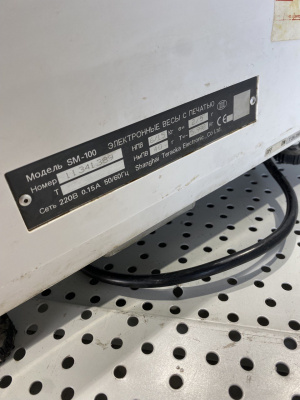 Весы с печатью DIGI SM-100. 2064