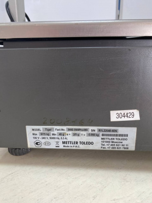 Весы настольные с термопечатью Mettler Toledo Tiger. А203