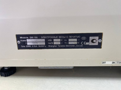 Весы с печатью DIGI SM-100 Р. А211